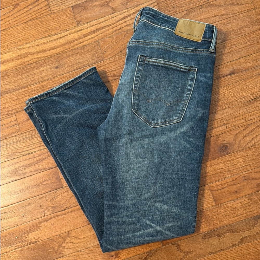 American Eagle Outfitters Bootcut Blue Jeans with Classic Denim Style